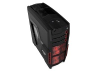 Everest Rampage Cobra 600W Peak-650W Pencereli 2x12Cm Red Fan Usb 3.0 Oyuncu Kasası - 1